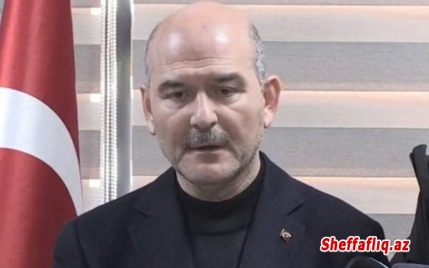 Türkiyənin daxili işlər naziri Süleyman Soylu Azərbaycana təşəkkür edib.