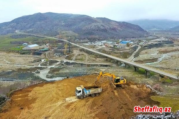 Azərbaycanda nəhəng körpünün tikintisi planlaşdırılır - FOTO