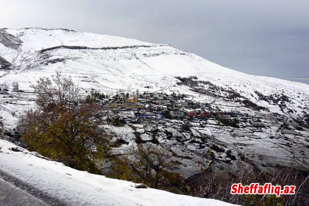 Daşkəsəndə qar ortüyünün hündürlüyü 30 santimetrə çatıb