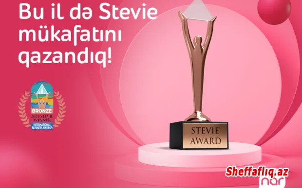 “Nar” “Stevie” mükafatına layiq görüldü