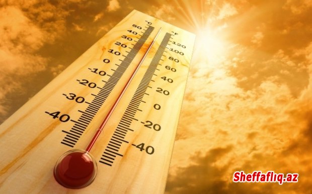 Sabah temperatur Bakıda 40, bəzi rayonlarda 42 dərəcəyədək yüksələcək.