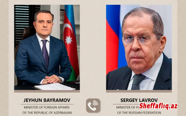 Ceyhun Bayramov və Sergey Lavrov regional vəziyyəti müzakirə ediblər