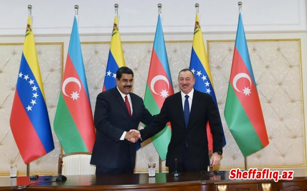 Nikolas Maduro Prezident İlham Əliyevi seçkilərdə qələbəsi münasibətilə təbrik edib