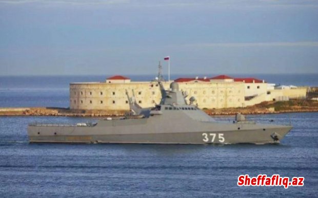 Krımda Rusiyanın hərbi kateri batıb