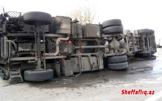 Bakıda iki “KamAz” toqquşub, xəsarət alan var