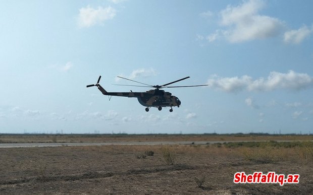 Hərbi Hava Qüvvələrinin (HHQ) helikopter bölmələri ilə təlim-məşq uçuşları keçirilib.