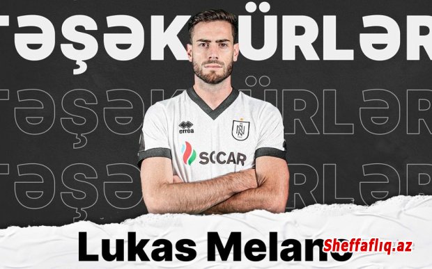 "Neftçi" futbolçusu Lukas Melano ilə yollarını ayırıb.