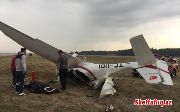 Bursada təlim təyyarəsi qəzaya uğrayıb, iki pilot ölüb