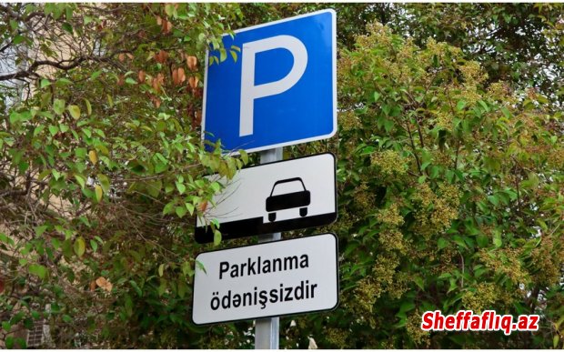 Bakıda ilk dəfə ödənişsiz parklanma yerləri təşkil edilib