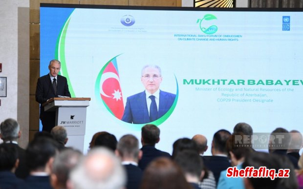 Muxtar Babayev: Yeni iqlim strategiyasının hazırlanması istiqamətində işlər aparılır