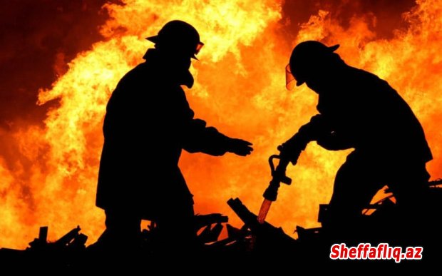 Abşeronda 8 otaqlı evdə yanğın olub Abşeronda 8 otaqlı evdə yanğın olub