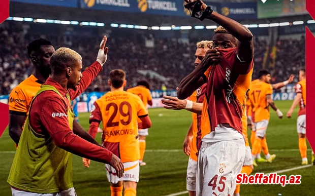 "Qalatasaray" Türkiyə Superliqasının XXIV turunda növbəti qələbəsini qazanıb.