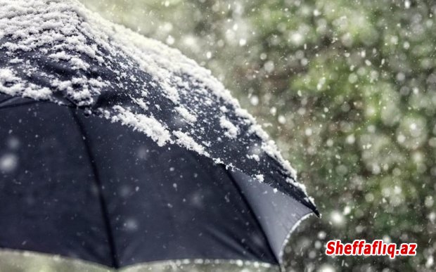 Bakıda və Abşeron yarımadasında yağış, sulu qar yağacaq, temperatur aşağı düşəcək - XƏBƏRDARLIQ