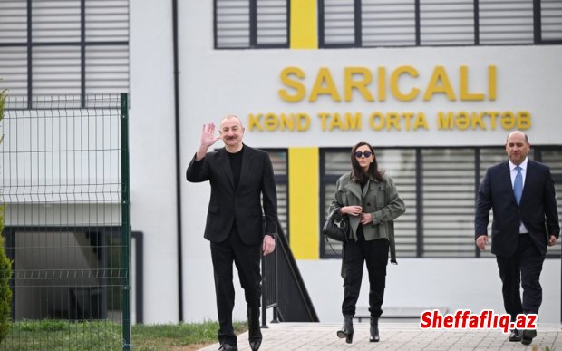 Prezident İlham Əliyevin sosial şəbəkə hesablarında Sarıcalı kəndinə səfərdən görüntülər paylaşılıb Prezident İlham Əliyevin sosial şəbəkə hesablarında Sarıcalı kəndinə səfərdən görüntülər paylaşılıb
