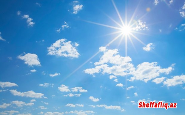 Şənbə günü havanın temperaturu 22 dərəcəyədək yüksələcək