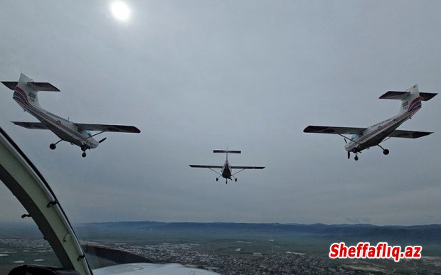 Azərbaycanın hərbi pilotları növbəti təlim-məşq uçuşları keçiriblər