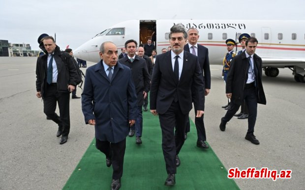 Gürcüstan Prezidenti Azərbaycana rəsmi səfərə gəlib