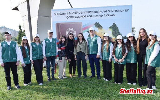 Leyla Əliyeva və Arzu Əliyeva Sumqayıtda ağacəkmə aksiyasında iştirak ediblər Leyla Əliyeva və Arzu Əliyeva Sumqayıtda ağacəkmə aksiyasında iştirak ediblər