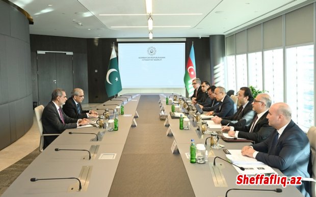 Mikayıl Cabbarov: "Pakistanla investisiya, sənaye və enerji əməkdaşlığının perspektivləri müzakirə edilib" Mikayıl Cabbarov: "Pakistanla investisiya, sənaye və enerji əməkdaşlığının perspektivləri müzakirə edilib"