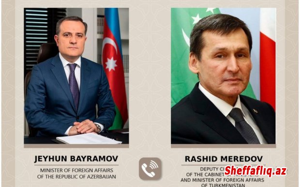 Azərbaycan və Türkmənistan XİN başçıları Xəzər dənizi üzrə əməkdaşlıq məsələlərini müzakirə ediblər Azərbaycan və Türkmənistan XİN başçıları Xəzər dənizi üzrə əməkdaşlıq məsələlərini müzakirə ediblər
