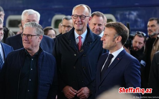 Makron, Merts, Starmer və Tusk Kiyevə gediblər Makron, Merts, Starmer və Tusk Kiyevə gediblər