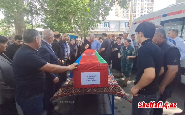 Mingəçevirdə Birinci Qarabağ müharibəsinin şəhidi Əsəddin Novruzovla vida mərasimi keçirilib Mingəçevirdə Birinci Qarabağ müharibəsinin şəhidi Əsəddin Novruzovla vida mərasimi keçirilib