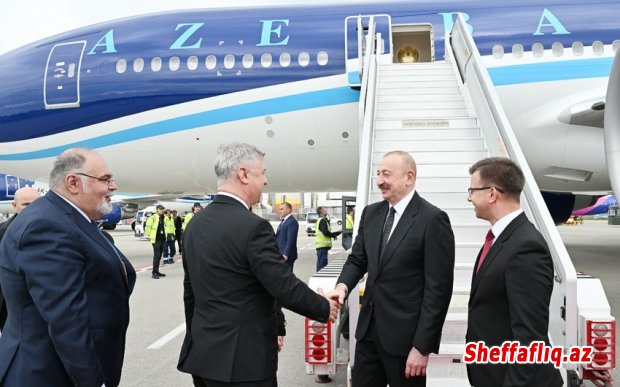 Azərbaycan Prezidenti İlham Əliyevin Macarıstana səfəri başlayıb