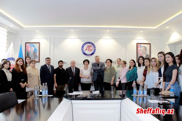 BAAU-da 28 May Müstəqillik Gününə həsr olunmuş “Müstəqilliyimiz əbədidir!” adlı Elmi seminar keçirilib BAAU-da 28 May Müstəqillik Gününə həsr olunmuş “Müstəqilliyimiz əbədidir!” adlı Elmi seminar keçirilib
