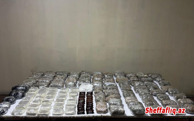 İrandan Azərbaycana 75 kq narkotik keçirilməsinin qarşısı alınıb