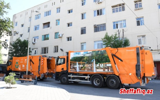 Xəzər rayonunda 400-dən çox zibil konteyner meydançası yaradılıb Xəzər rayonunda 400-dən çox zibil konteyner meydançası yaradılıb