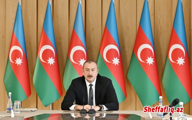 Prezident İlham Əliyev Yevlax pilot aqroparkının açılışında iştirak edib