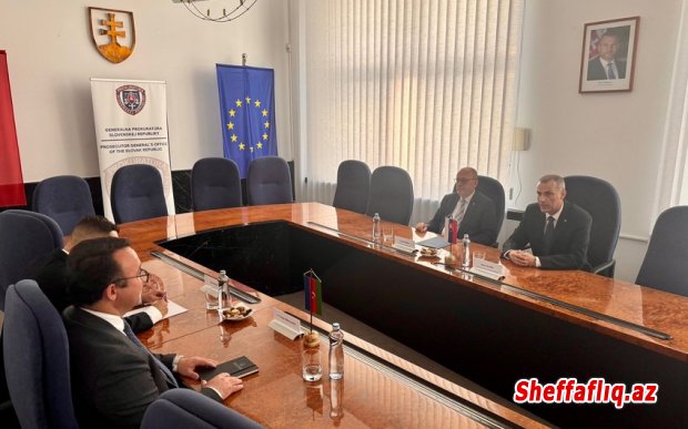 Bakı və Bratislava prokurorluq orqanları arasında əməkdaşlıq perspektivlərini müzakirə ediblər