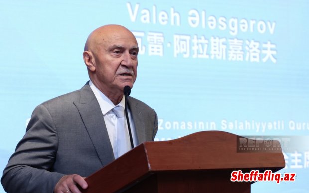 Valeh Ələsgərov: “Ələt Azad İqtisadi Zonasında 138 hektar ərazi investorlara təqdim ediləcək” Valeh Ələsgərov: “Ələt Azad İqtisadi Zonasında 138 hektar ərazi investorlara təqdim ediləcək”