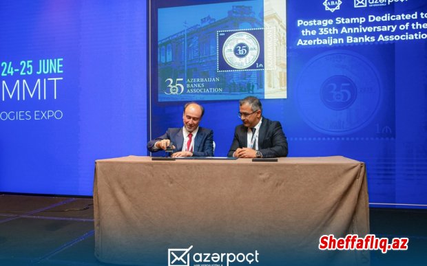 "Azərbaycan Banklar Assosiasiyası"nın 35 illiyi ilə bağlı poçt markası buraxılıb "Azərbaycan Banklar Assosiasiyası"nın 35 illiyi ilə bağlı poçt markası buraxılıb