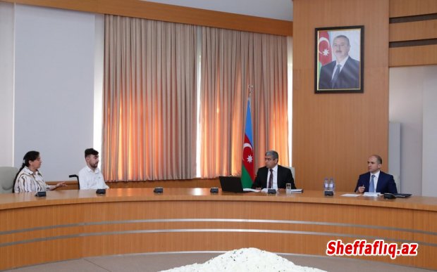 Əmək və əhalinin sosial müdafiəsi naziri Zaqatalada qəbul keçirib Əmək və əhalinin sosial müdafiəsi naziri Zaqatalada qəbul keçirib