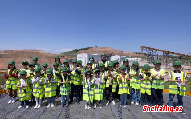 “AzerGold”un əməkdaşlarının övladları üçün qızıl mədəninə ekskursiya təşkil edilib