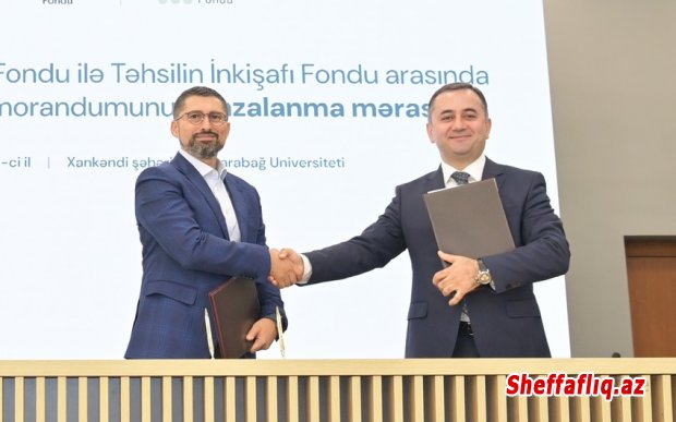 Fond Qarabağ Universitetinin 50 tələbəsinə hər ay 200 manat təqaüd verəcək