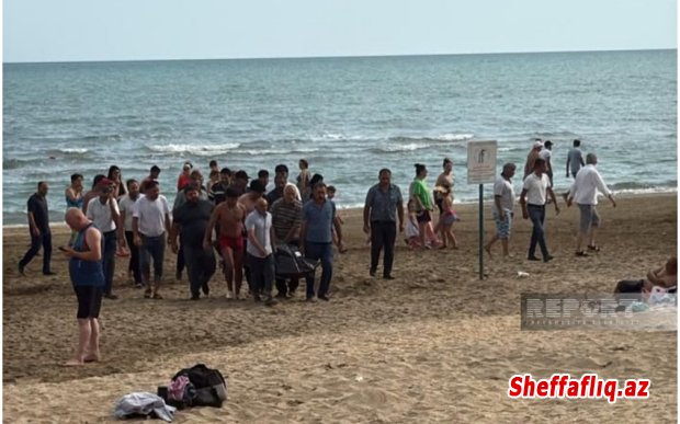 Pirşağı çimərliyində bir nəfər batıb Pirşağı çimərliyində bir nəfər batıb