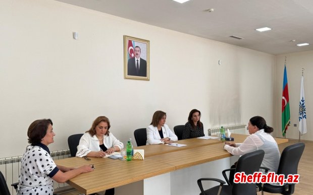 Bahar Muradova Balakəndə vətəndaşları qəbul edib Bahar Muradova Balakəndə vətəndaşları qəbul edib
