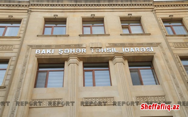 Bakıda məktəbdə nöqsan aşkarlanıb, direktora töhmət verilib Bakıda məktəbdə nöqsan aşkarlanıb, direktora töhmət verilib