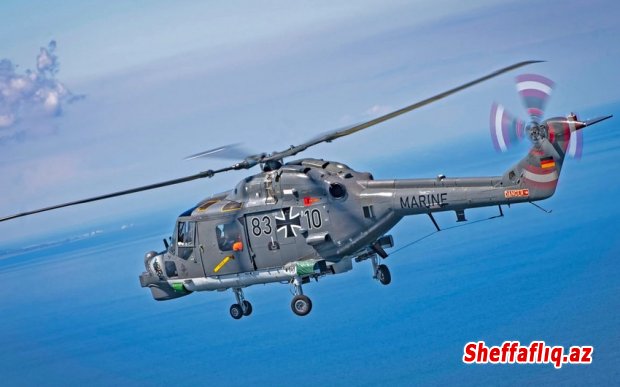 Almaniyanın şərqində hərbi helikopter qəzaya uğrayıb