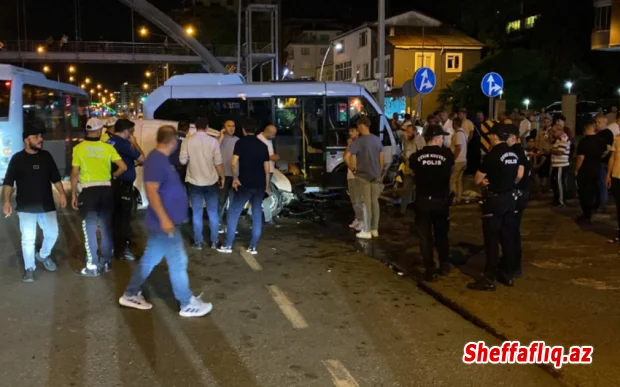 Türkiyədə yol qəzasında 10 nəfər xəsarət alıb