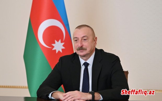 Prezident İlham Əliyev Kəlbəcər şəhər parkının təməlini qoyub