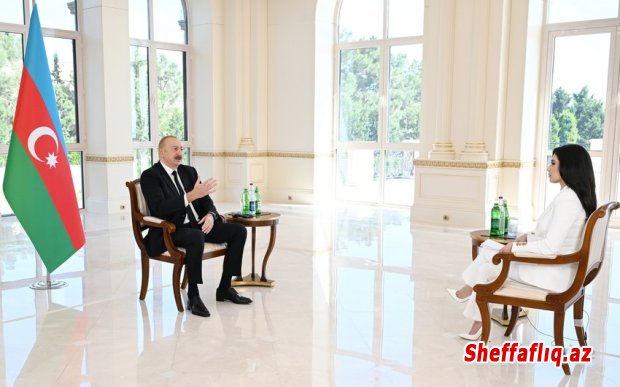 Azərbaycan Prezidenti İlham Əliyev “Əl-Ərəbiyyə” telekanalına müsahibə verib Azərbaycan Prezidenti İlham Əliyev “Əl-Ərəbiyyə” telekanalına müsahibə verib