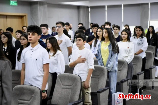 DİM-də Vətən müharibəsi şəhidlərinin məktəbli övladlarının iştirakı ilə görüş keçirilib
