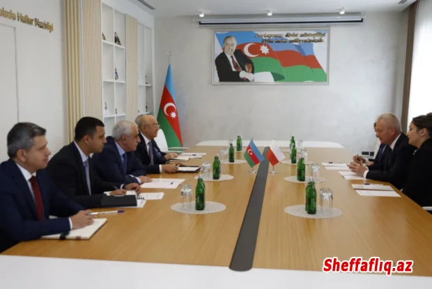 Kəmaləddin Heydərov Polşanın Azərbaycandakı səfiri ilə görüşüb