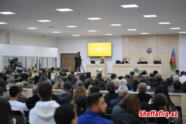 Aprel döyüşlərində mülki şəxslərin və mülki obyektlərin atəşə tutması ilə bağlı sənədlər məhkəmədə tədqiq olunub-FOTO