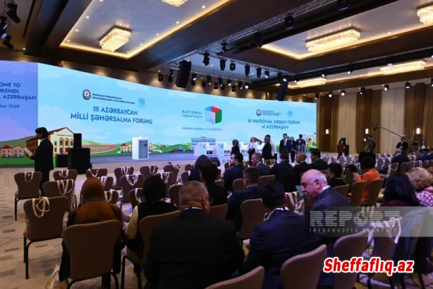 Xankəndidə III Milli Şəhərsalma Forumu işinə başlayıb Xankəndidə III Milli Şəhərsalma Forumu işinə başlayıb