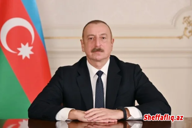 İlham Əliyev Dövlət Bayrağı Günü münasibətilə paylaşım edib