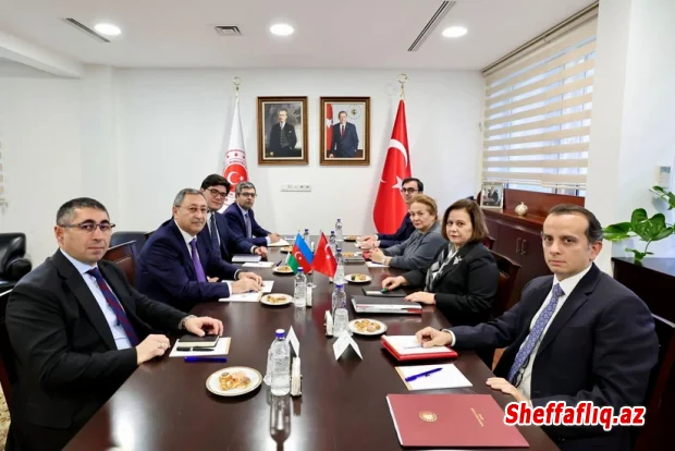 Xələf Xələfov Türkiyə XİN başçısının müavini ilə görüşüb